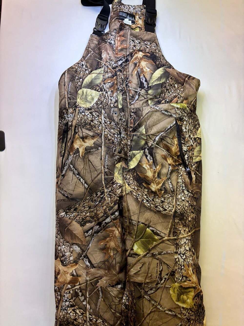 WFS Element Gear Hunting Bib Overalls Size XL Camouflage Polyester